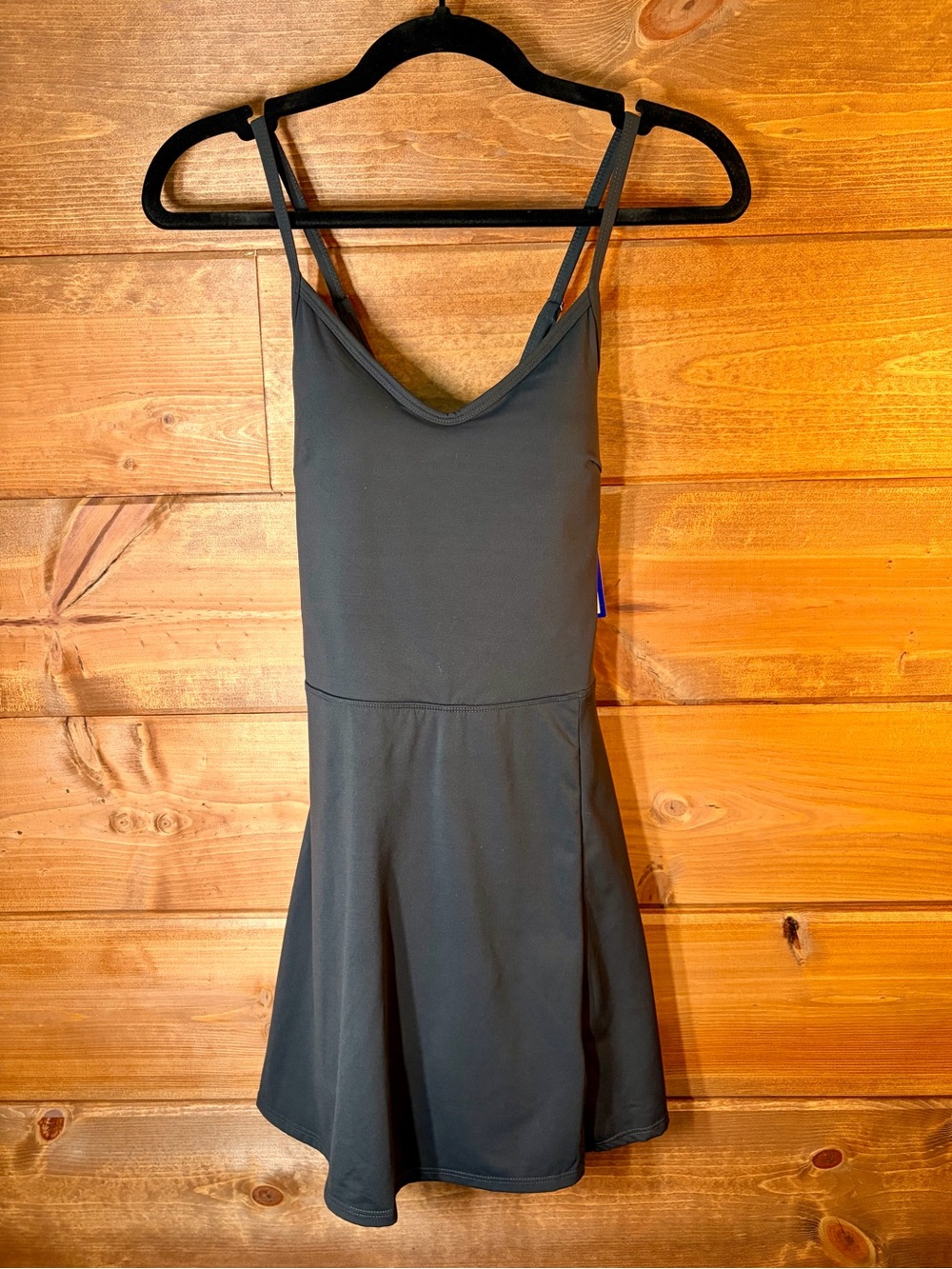 JoyLab Black Spaghetti Strap Mini Active Skort Dress Size XS 💕🖤 - Picture 1 of 8